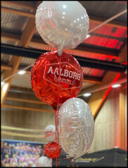 3 stk. Aalborg Håndbold balloner