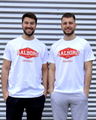 'Aalborg' fantrøje (hvid)