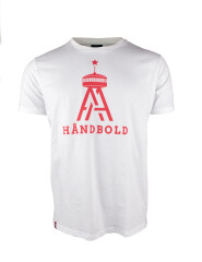Aalborg Håndbold Fan T-shirt i hvid - voksen