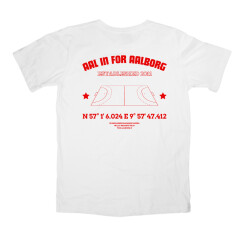 AAL IN FOR AALBORG T-shirt (hvid)